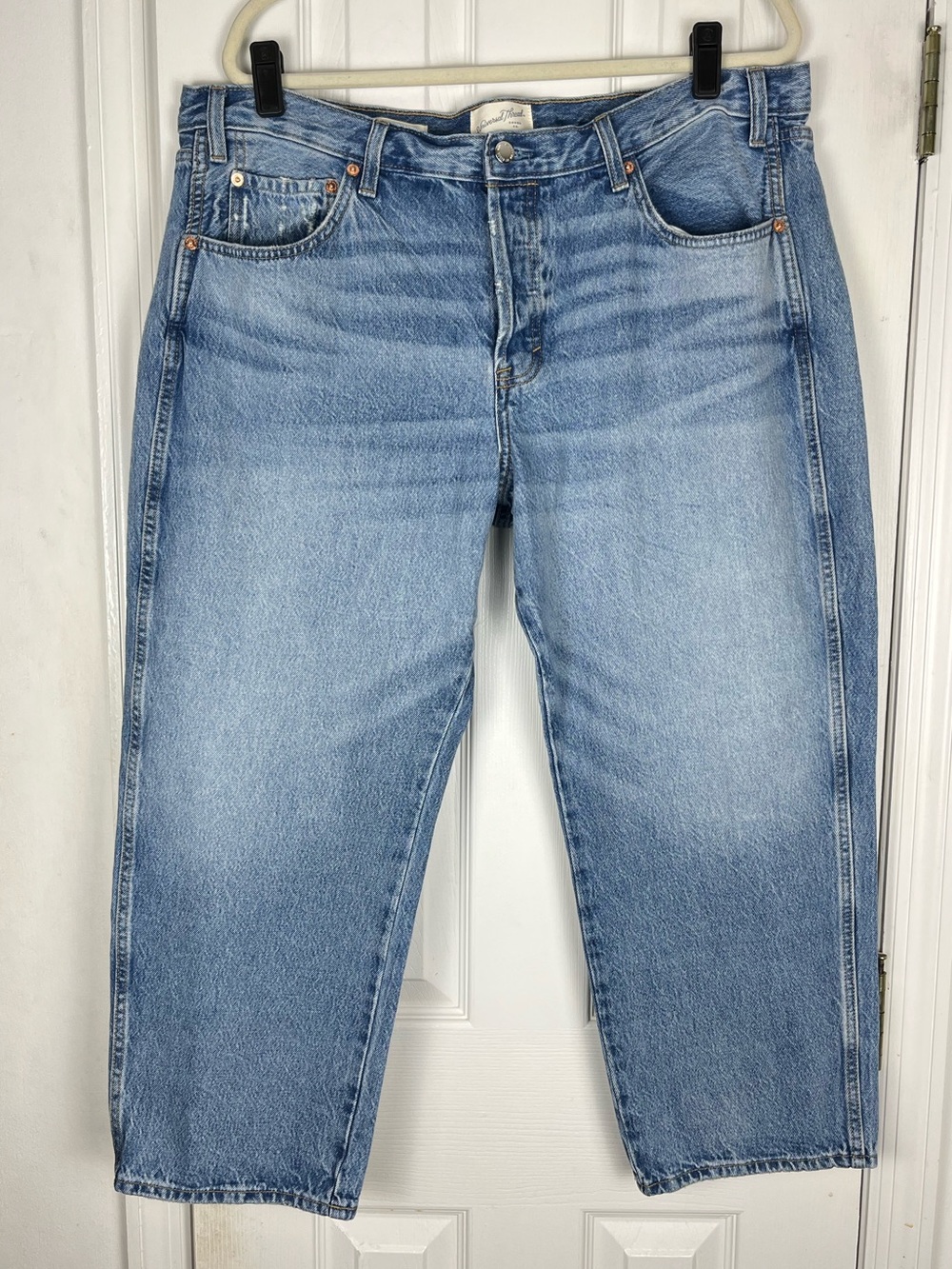 Universal Thread Mid Rise Boyfriend Jeans Sz 16 Tapered